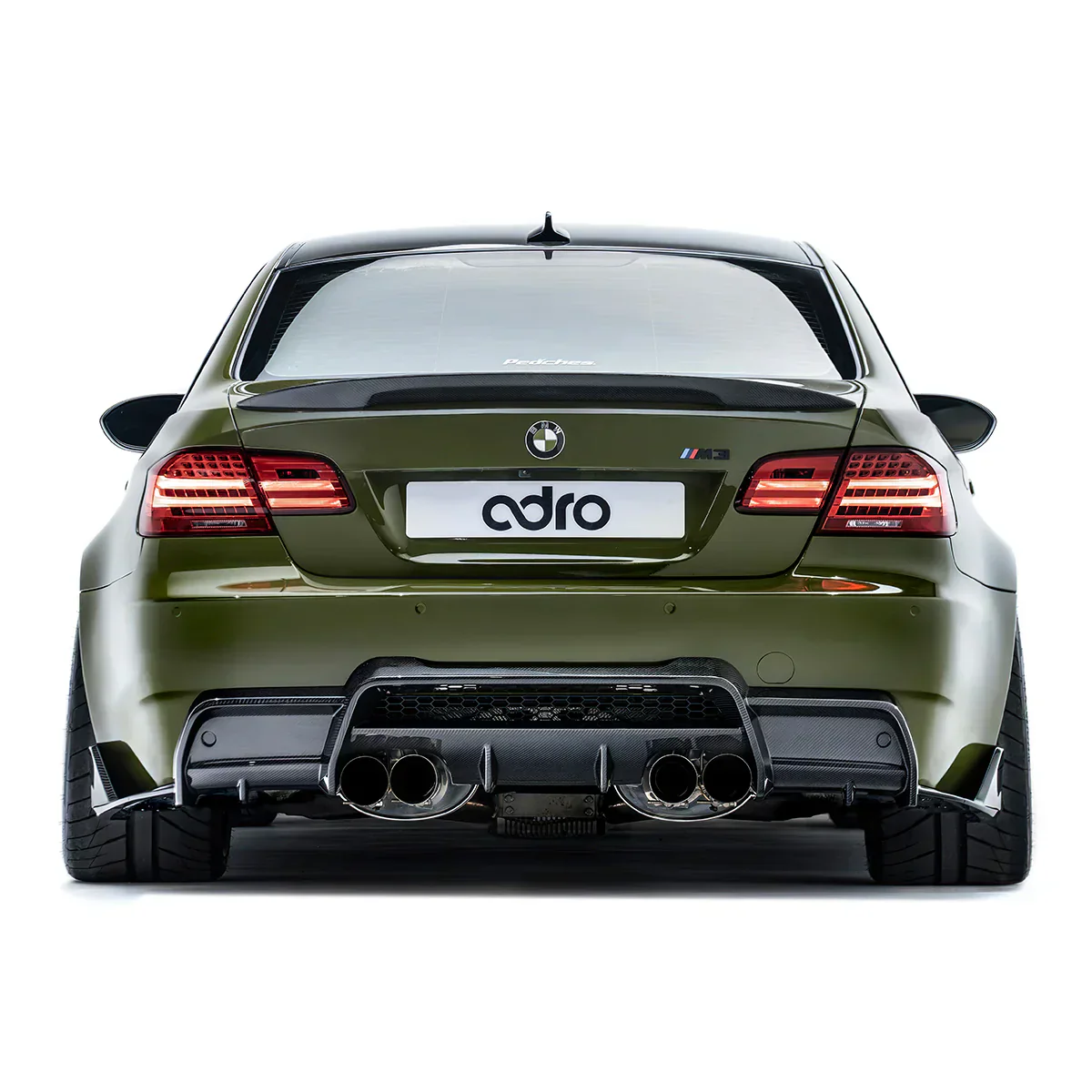 BMW E92 M3 CARBON FIBER REAR DIFFUSER - Image 2