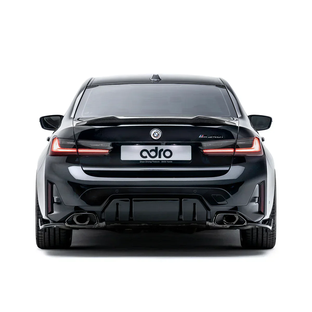 BMW G20 M340i LCI CARBON FIBER REAR WINGLETS - Image 3