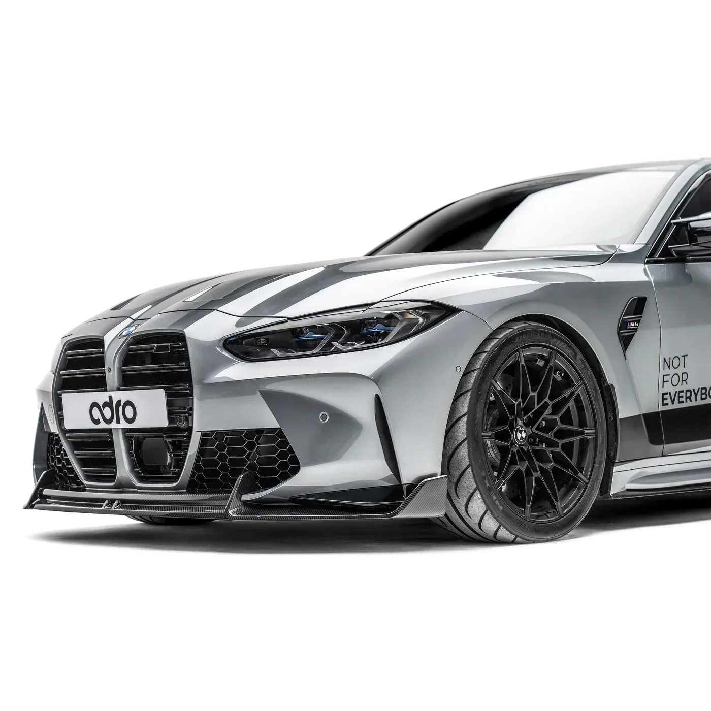 BMW G8X M3/M4 PREPREG FRONT LIP (STOCK BUMPER) - Image 4