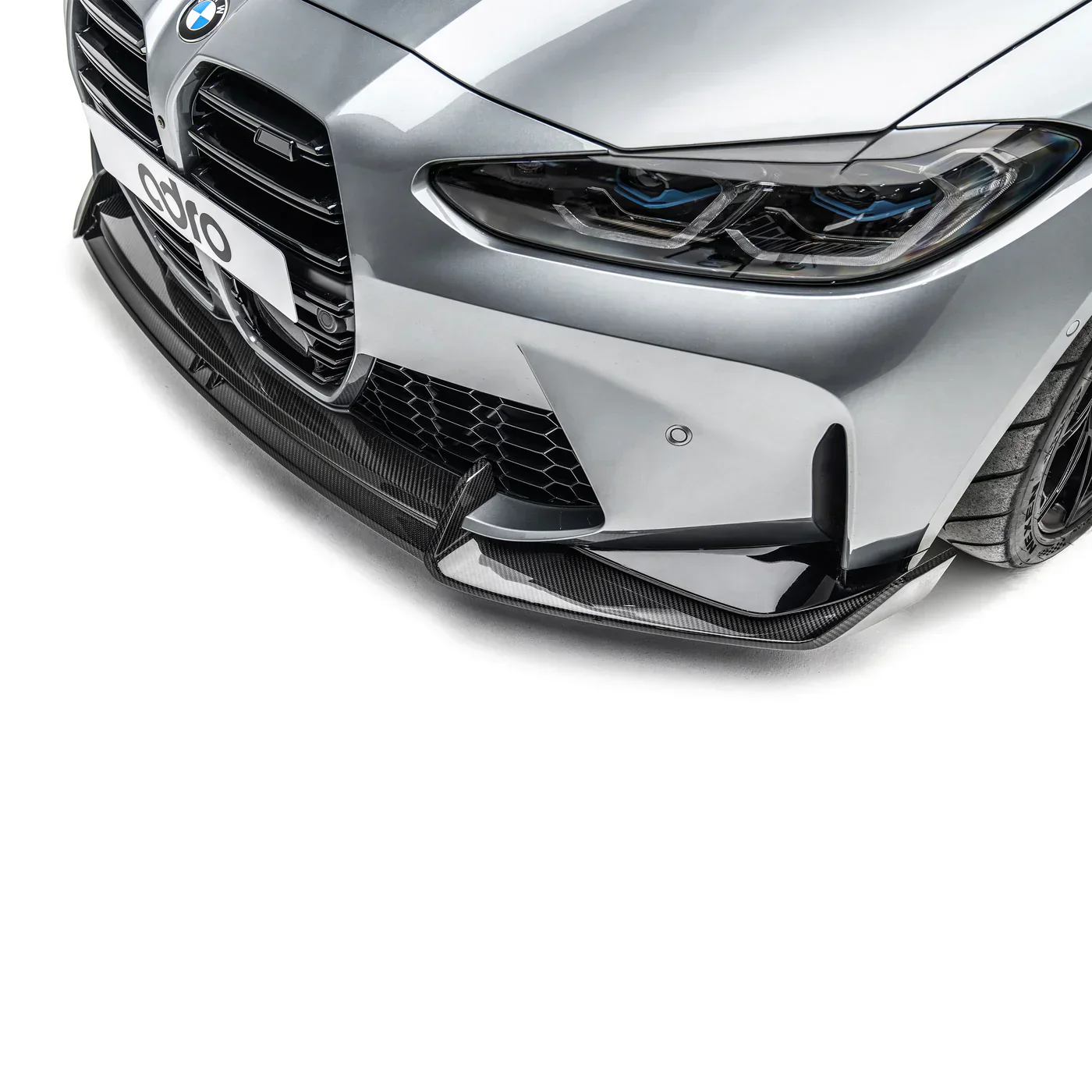 BMW G8X M3/M4 PREPREG FRONT LIP (STOCK BUMPER) - Image 5