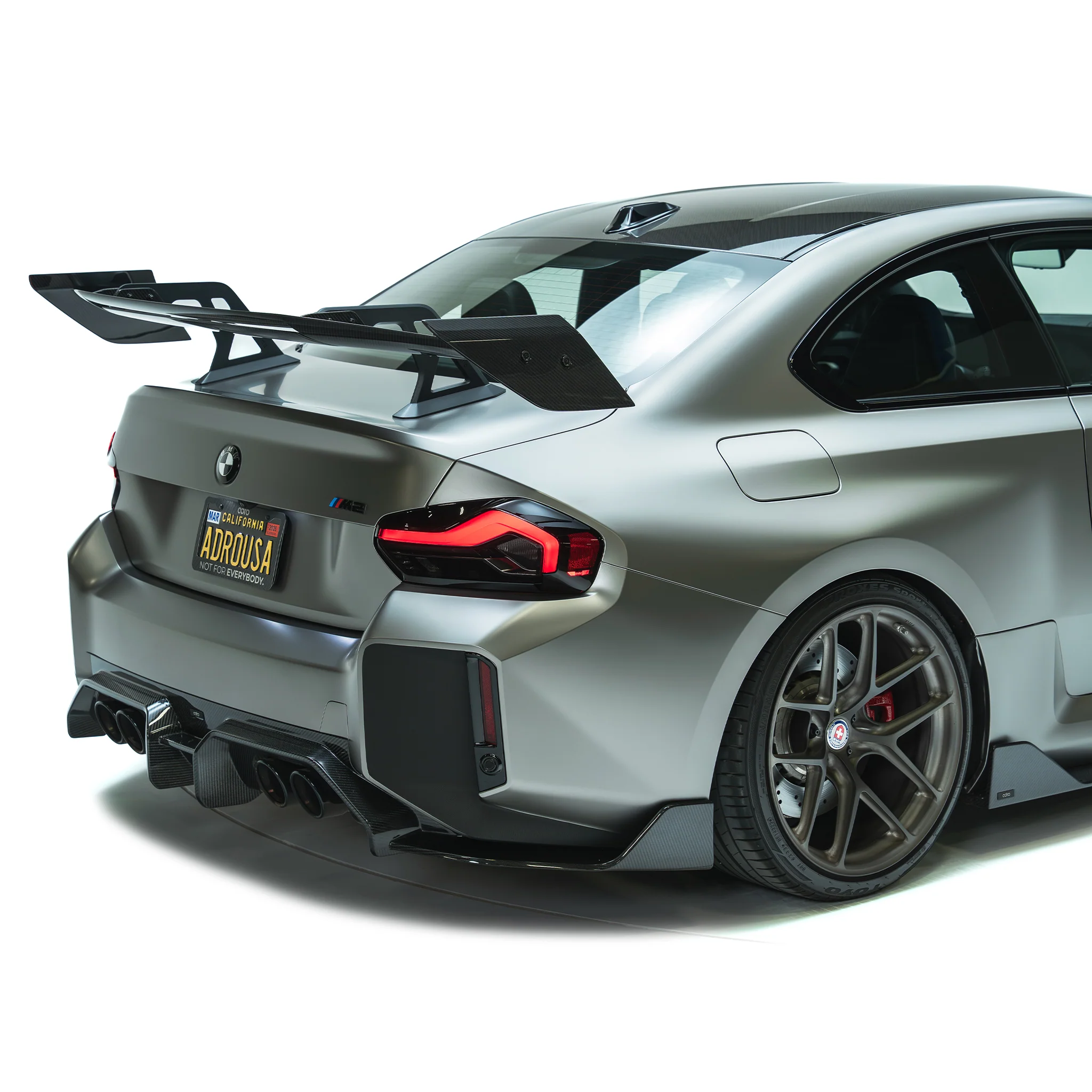 BMW G87 M2 / G42 M240i AT-R3 SWAN NECK WING - FLAT - Image 2
