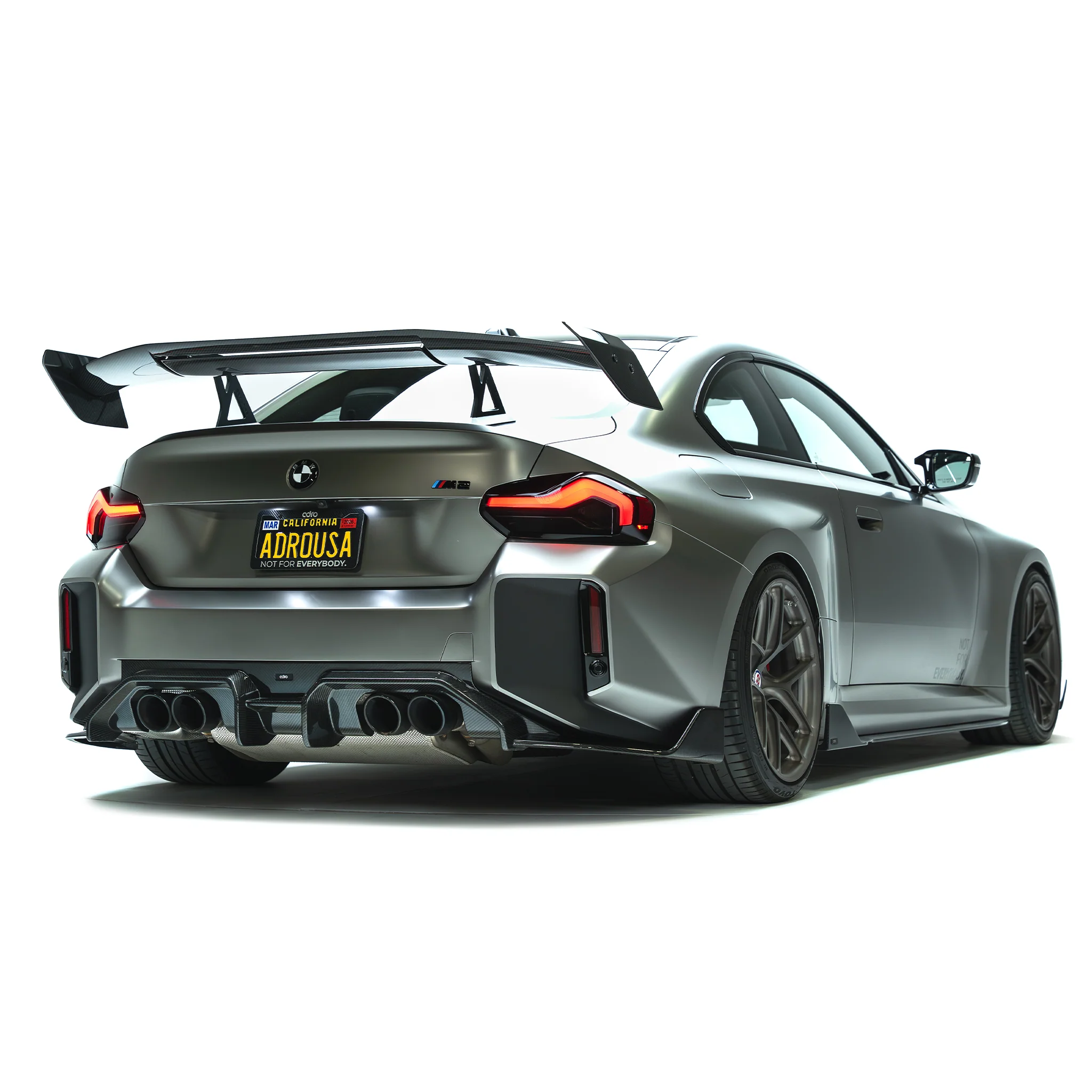 BMW G87 M2 / G42 M240i AT-R3 SWAN NECK WING - FLAT - Image 3
