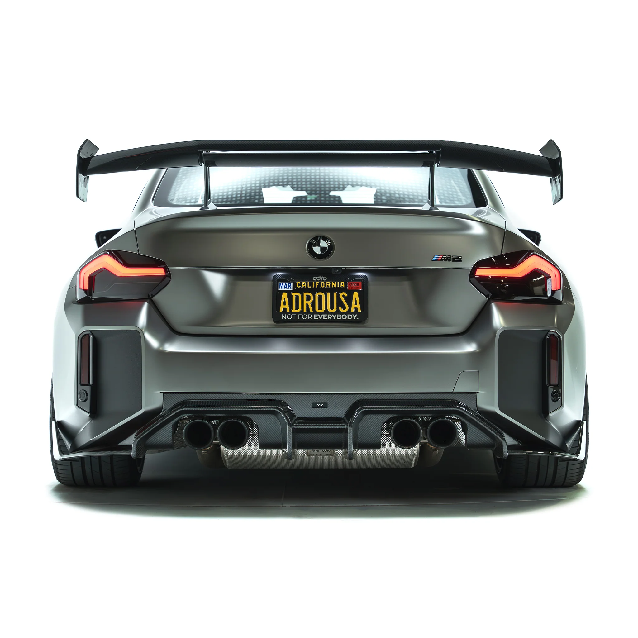 BMW G87 M2 / G42 M240i AT-R3 SWAN NECK WING - FLAT - Image 4