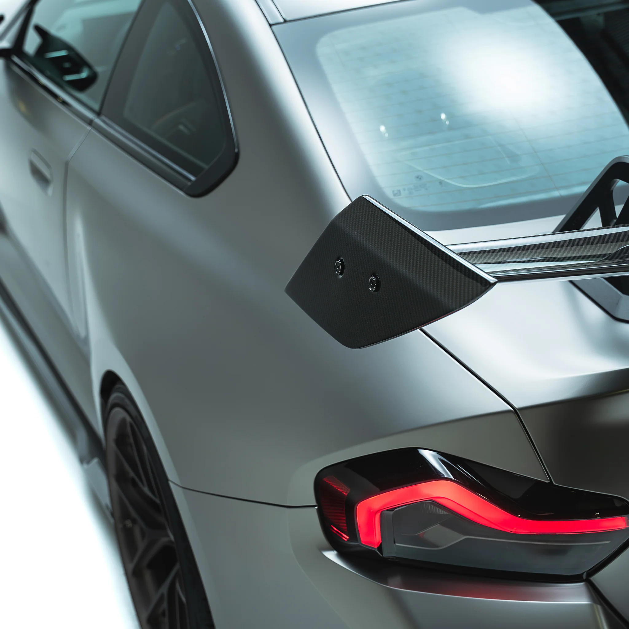 BMW G87 M2 / G42 M240i AT-R3 SWAN NECK WING - FLAT - Image 8