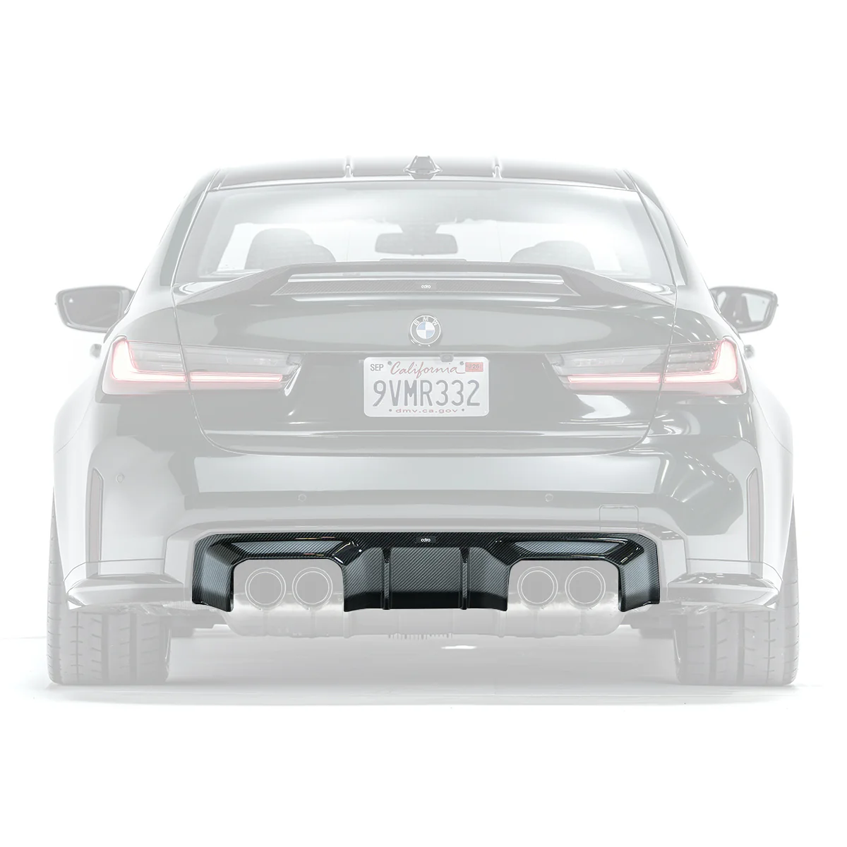 BMW G8X M3/M4 PREPREG REAR DIFFUSER V2