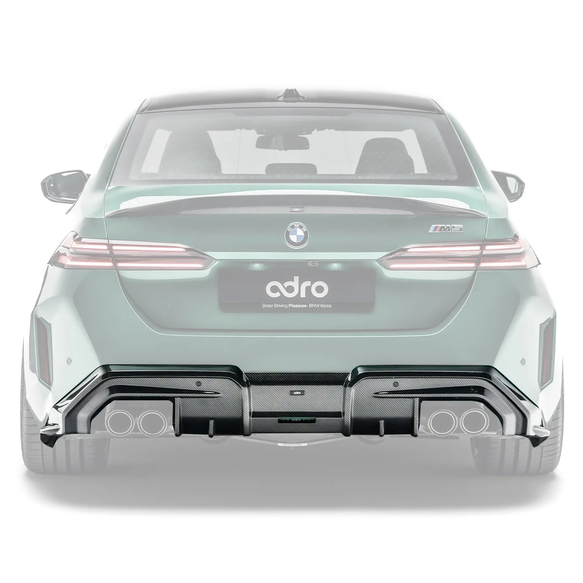 BMW G90 M5 PREPREG REAR DIFFUSER