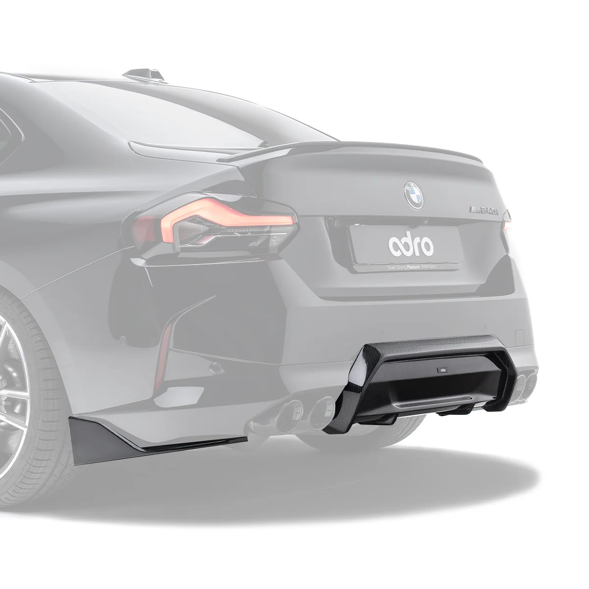 BMW M240i CARBON FIBER REAR DIFFUSER
