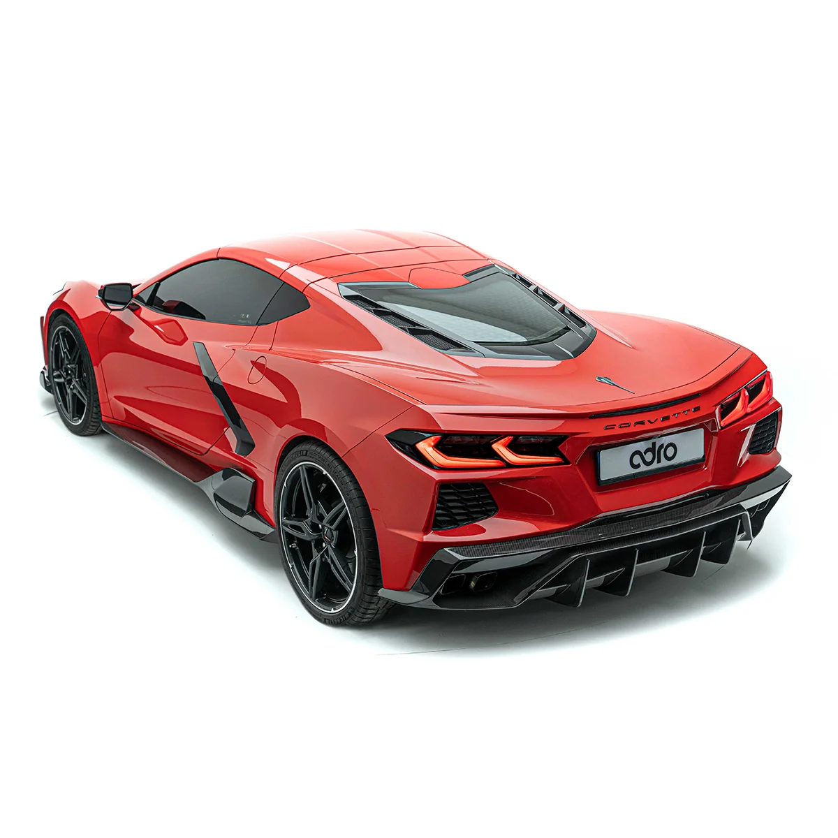 CHEVROLET CORVETTE C8 PREPREG REAR DIFFUSER - Image 2