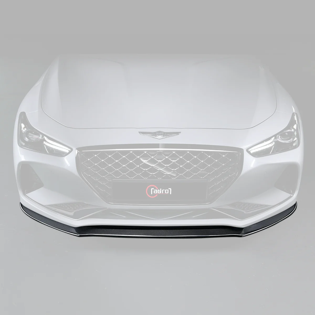 GENESIS G70 CARBON FIBER FRONT LIP V1