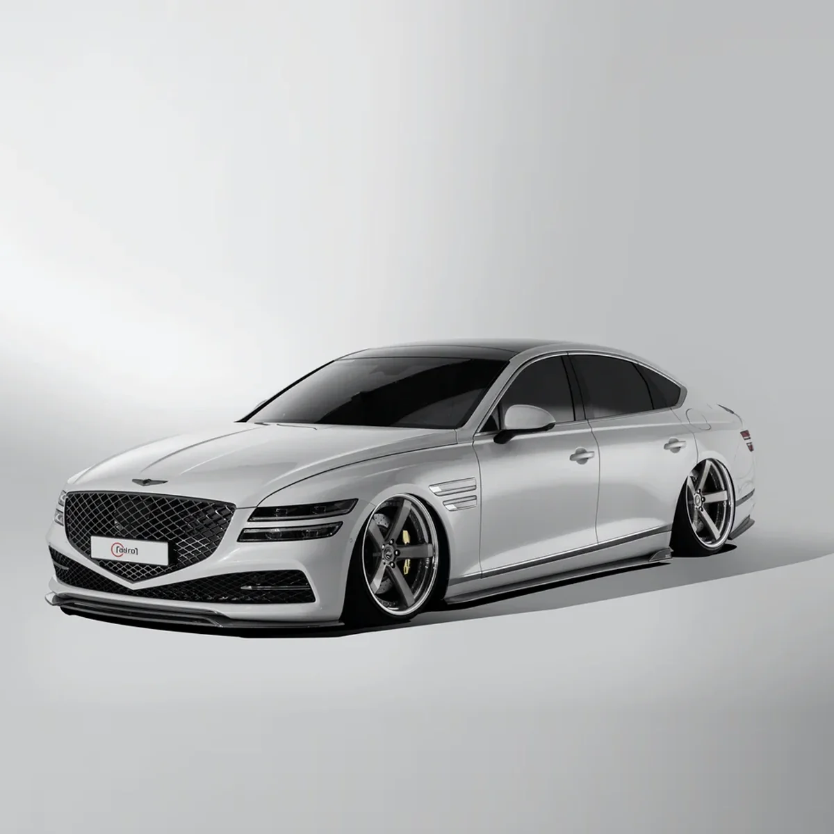 GENESIS G80 (RG3) CARBON FIBER FRONT LIP V1 - Image 2