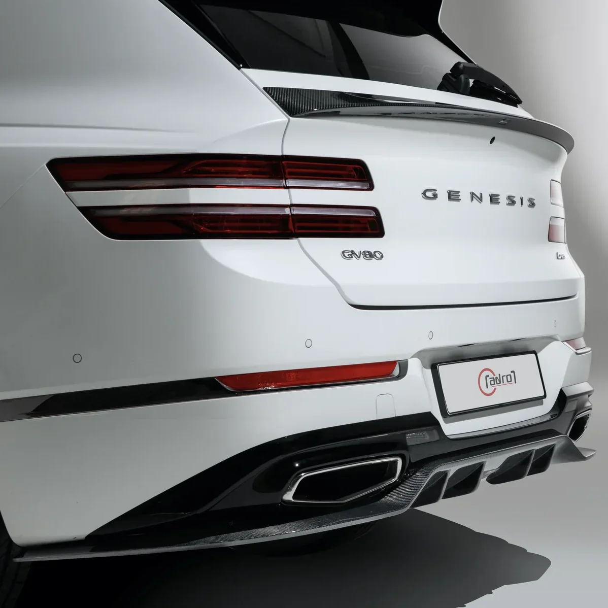 GENESIS GV80 CARBON FIBER REAR DIFFUSER - Image 3