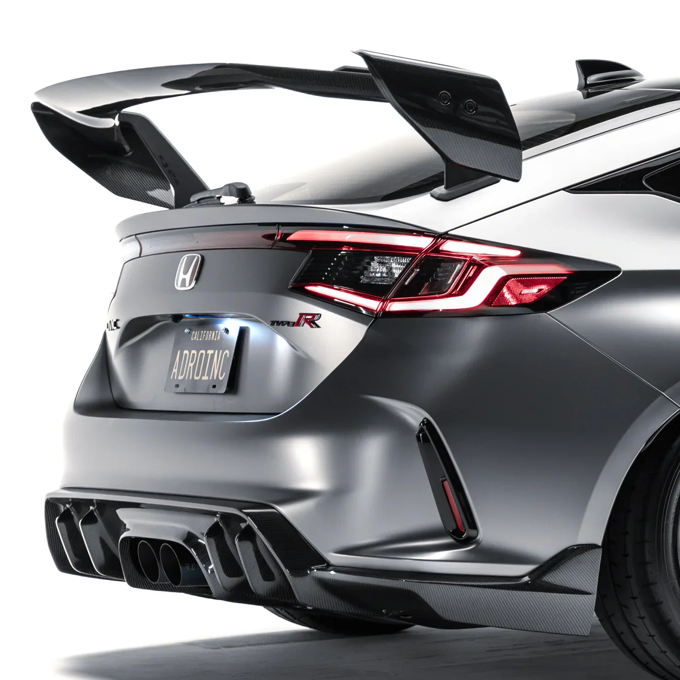HONDA FL5 CIVIC TYPE-R AT-R4 SWAN NECK WING - Image 3