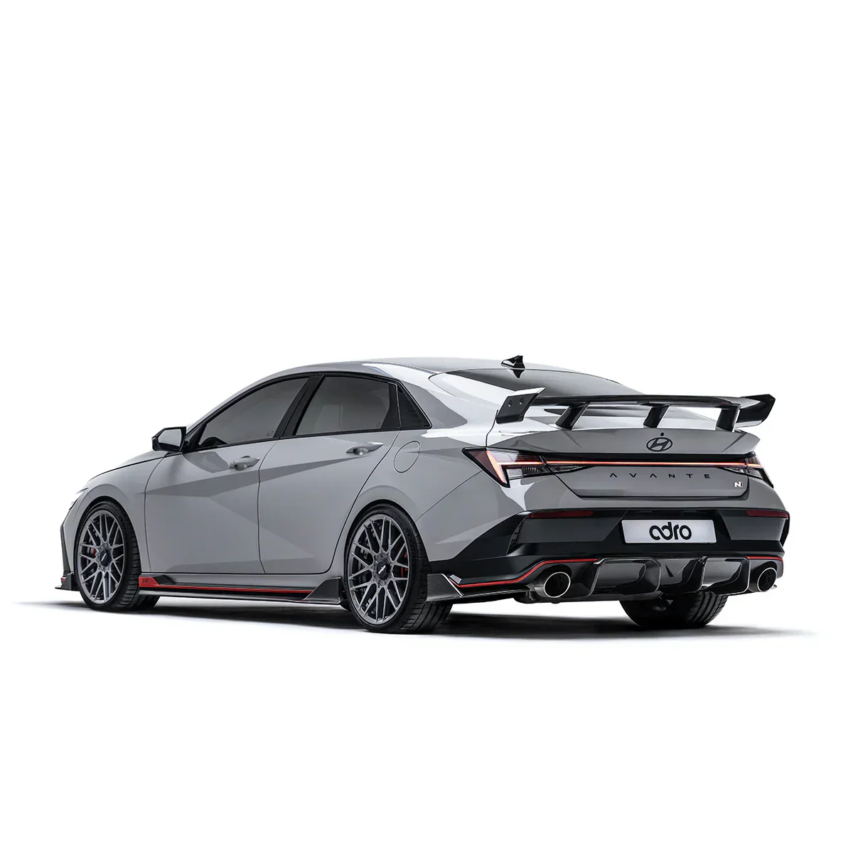 HYUNDAI ELANTRA N CARBON FIBER SPOILER V2 - Image 5