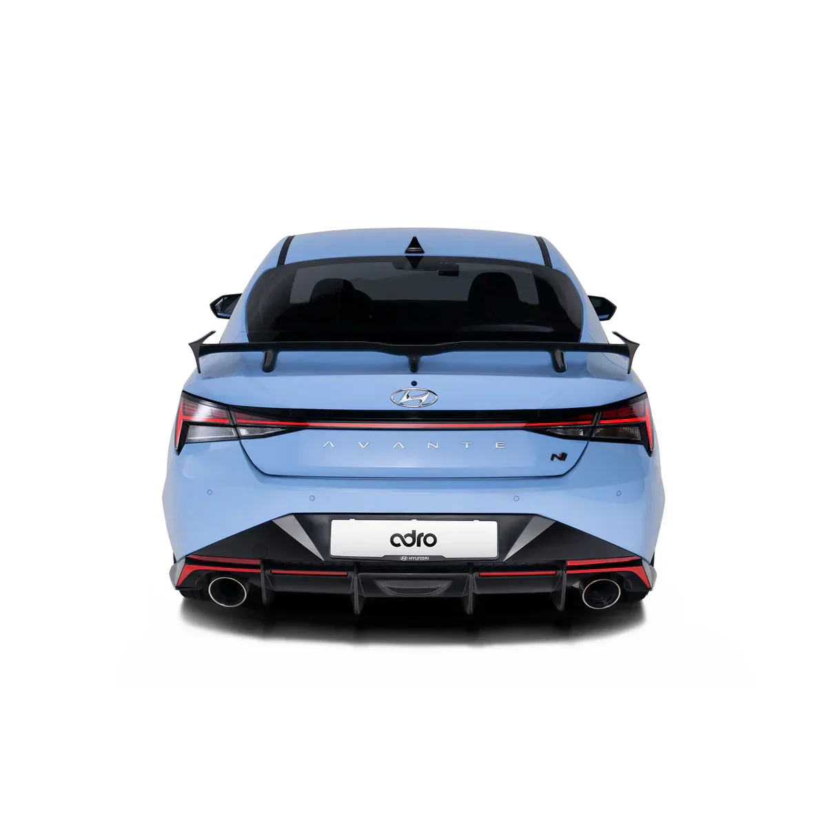 HYUNDAI ELANTRA N CARBON FIBER REAR DIFFUSER - Image 4