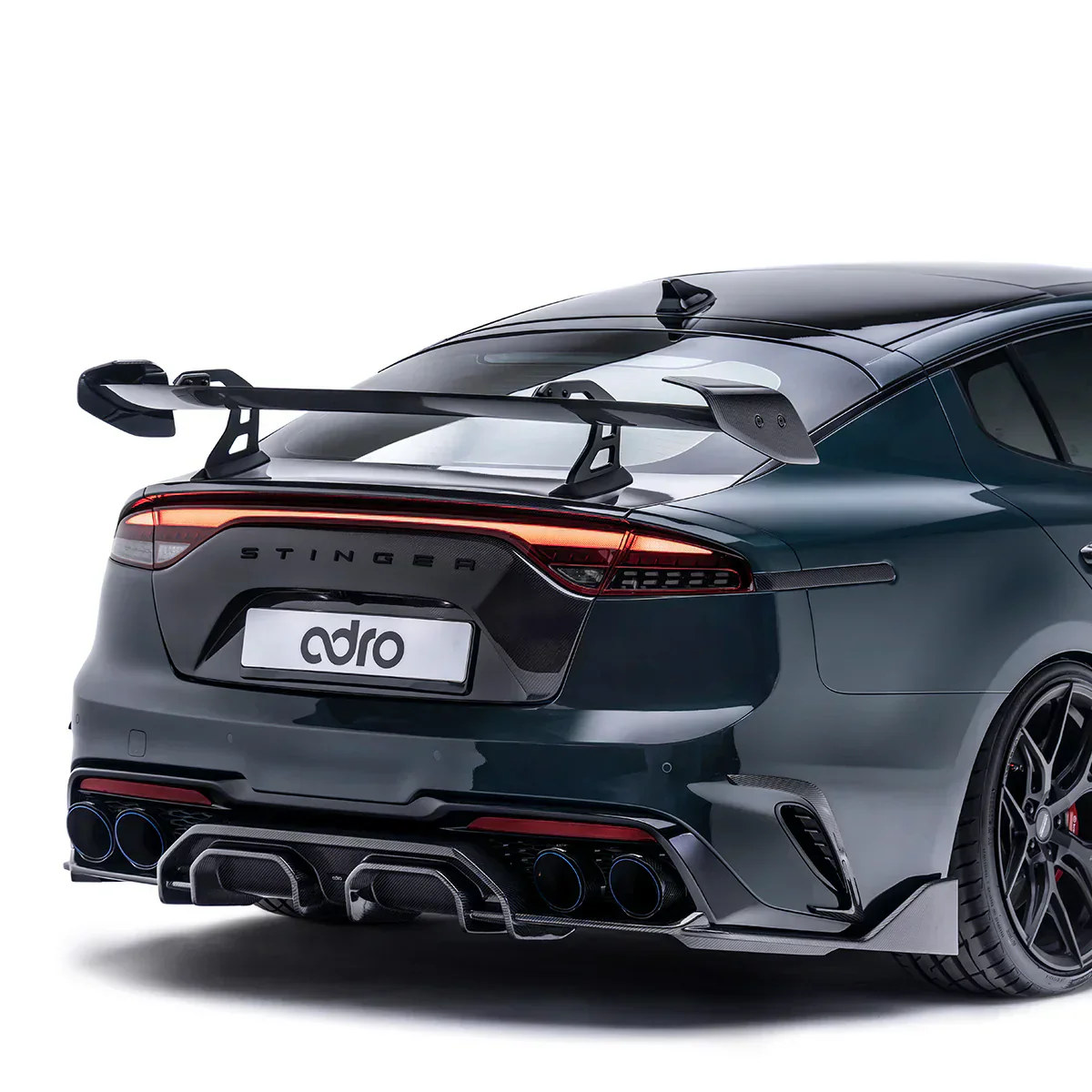 KIA STINGER (FINAL EDITION) CARBON FIBER REAR DIFFUSER - Image 2