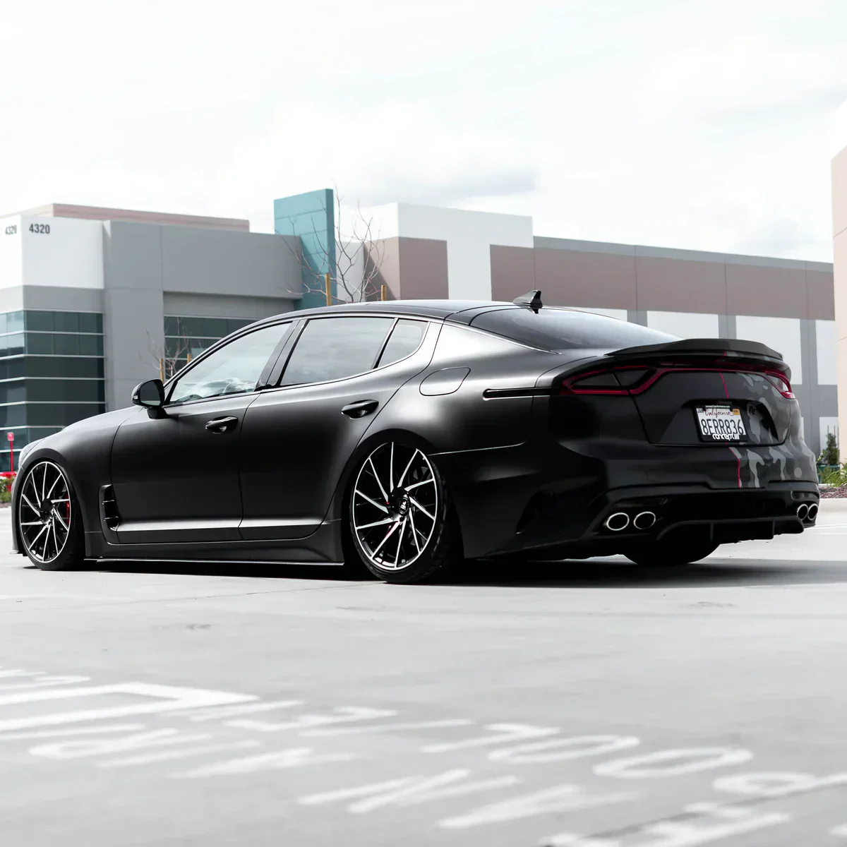 KIA STINGER CARBON FIBER SPOILER V2 - Image 8