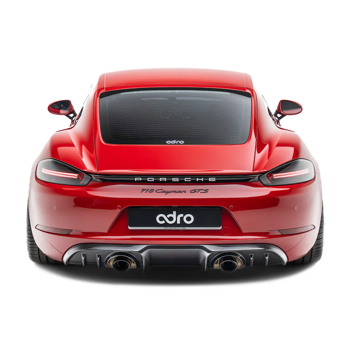 PORSCHE 718 PREPREG REAR DIFFUSER - Image 2