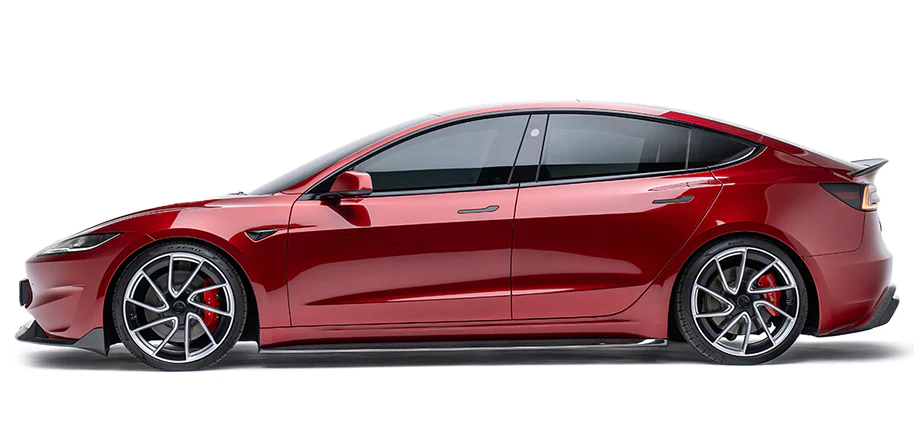 TESLA MODEL 3 HIGHLAND & PERFORMANCE CARBON FIBER SIDE SKIRTS - Image 5