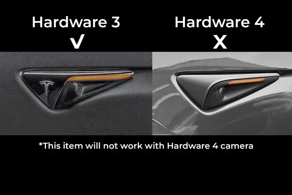 TESLA MODEL Y CARBON FIBER SIDE CAMERA COVERS - Image 8