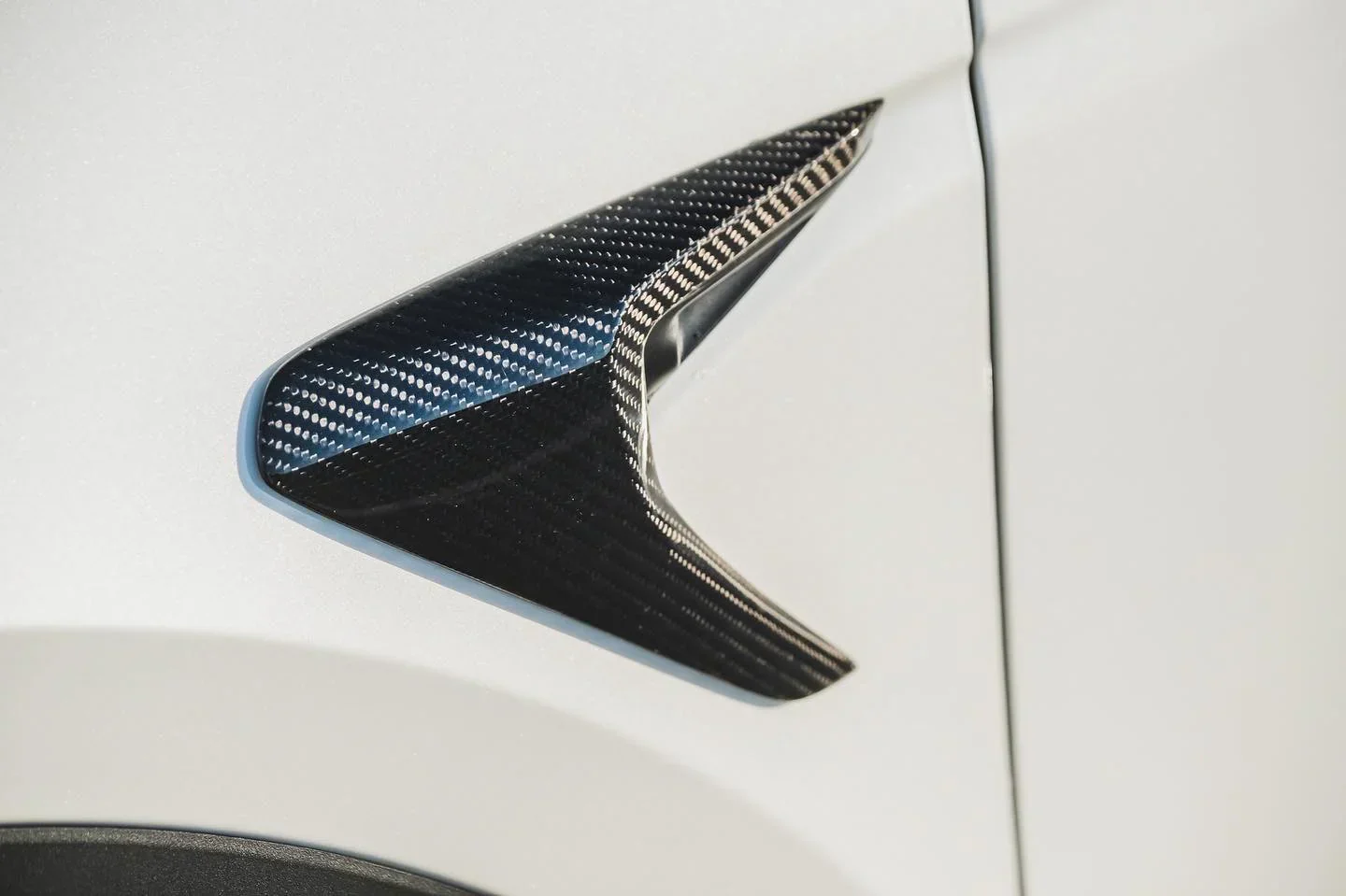 TESLA MODEL Y CARBON FIBER SIDE CAMERA COVERS - Image 9