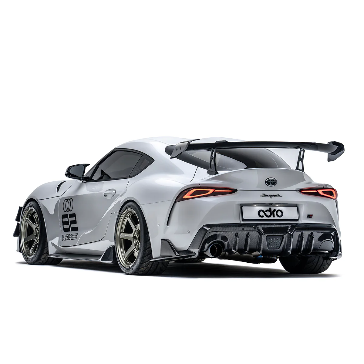 TOYOTA GR SUPRA (TALLER) AT-R2 SWAN NECK WING - Image 3