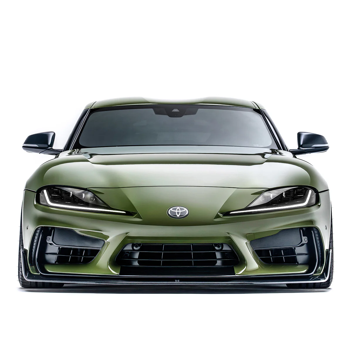 TOYOTA GR SUPRA CARBON FIBER FRONT LIP (ADRO BUMPER) - Image 2