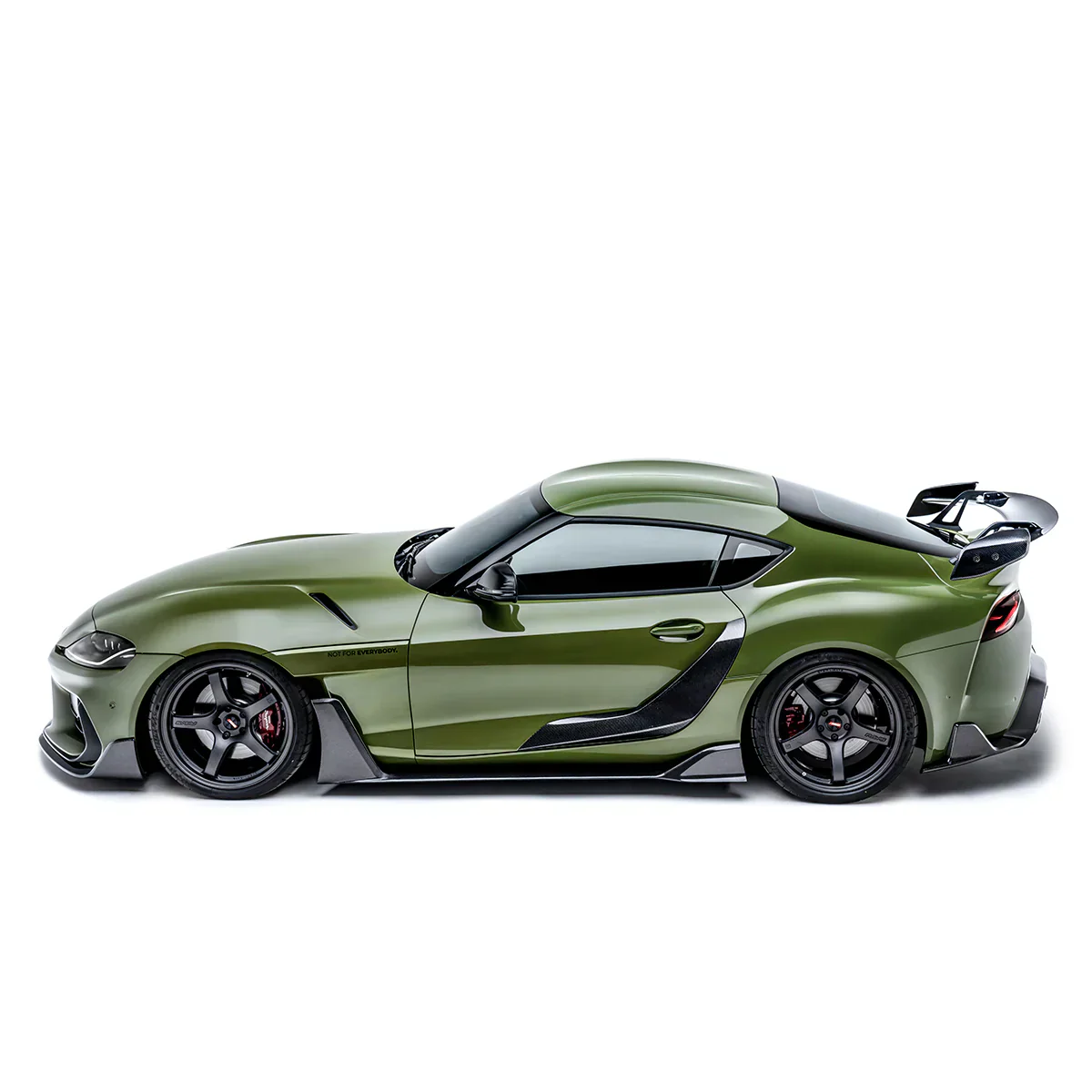 TOYOTA GR SUPRA CARBON FIBER SIDE SKIRTS V2 - Image 4