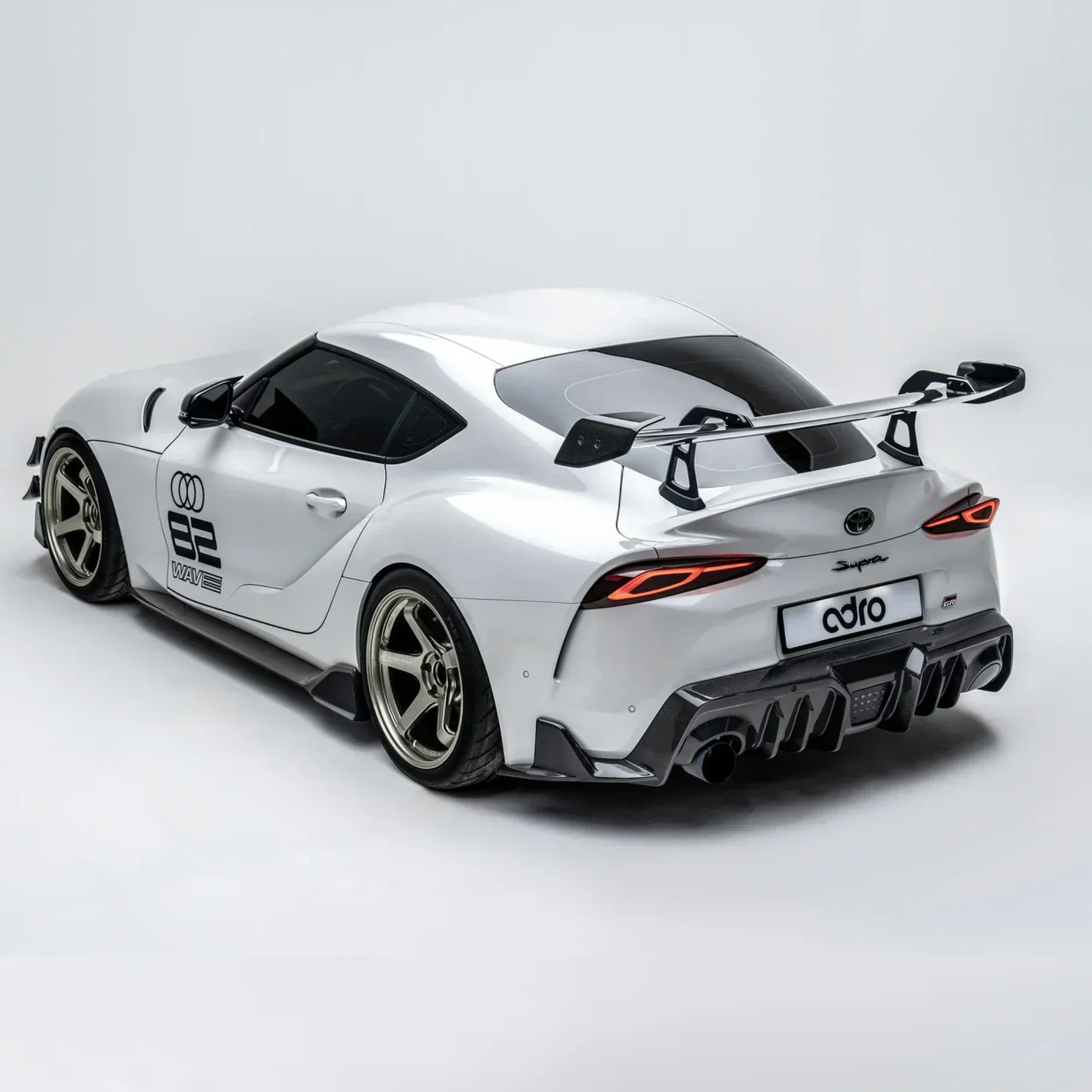 TOYOTA GR SUPRA CARBON FIBER REAR DIFFUSER - Image 3