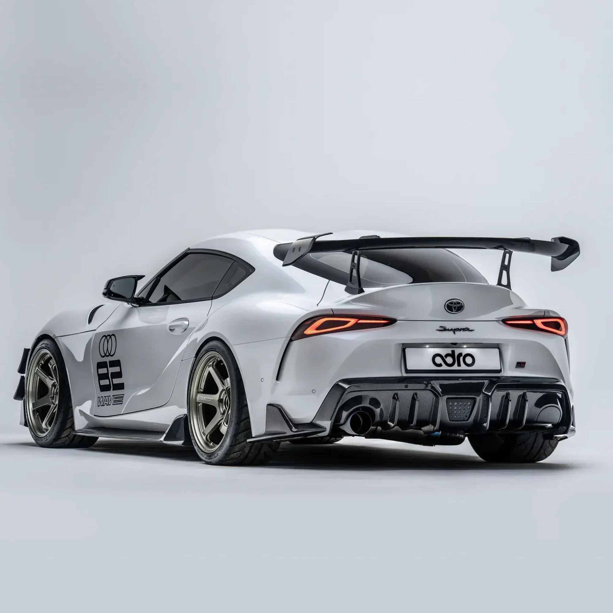 TOYOTA GR SUPRA CARBON FIBER REAR DIFFUSER - Image 4