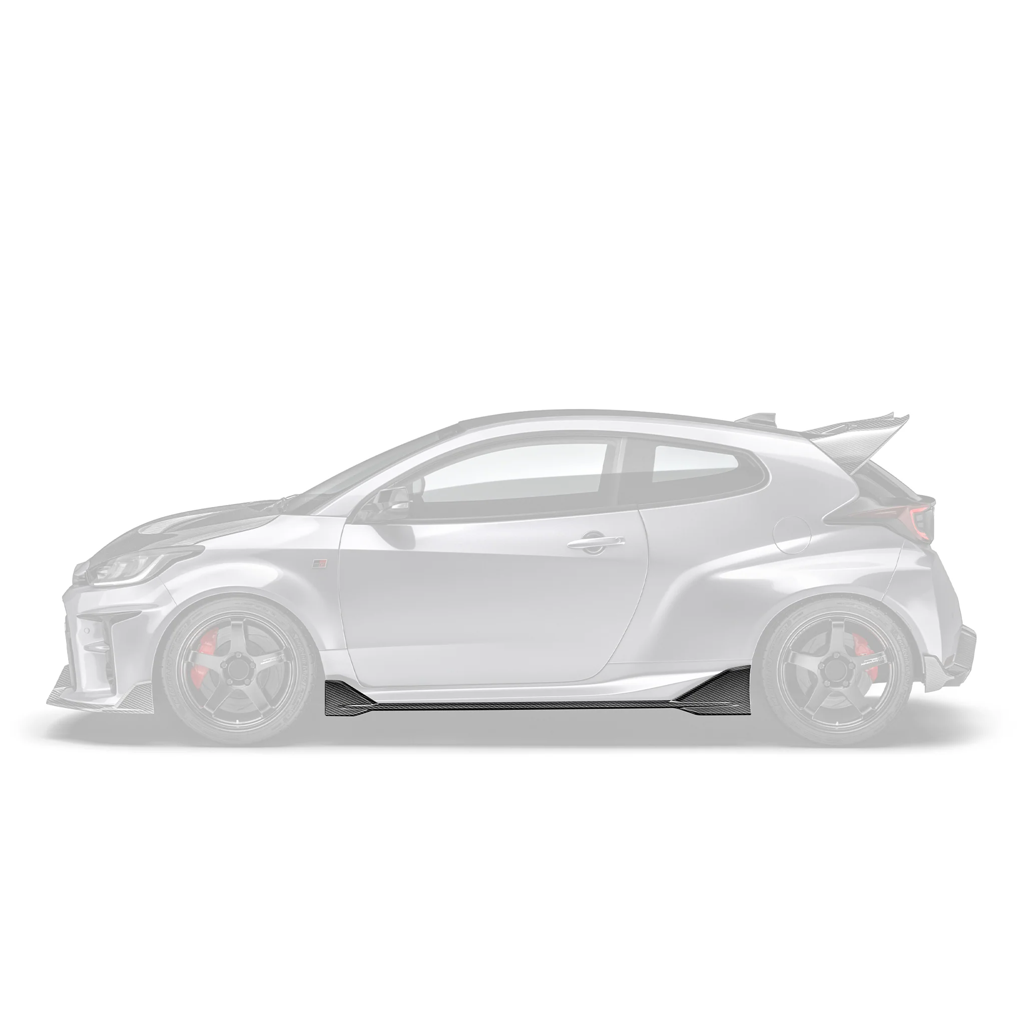 TOYOTA GR YARIS (GEN 1 & 2) CARBON FIBER SIDE SKIRTS